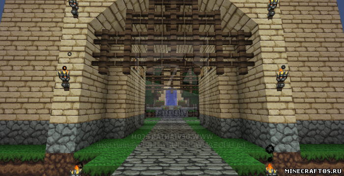 Как построить красивые ворота в minecraft, скачать Как построить красивые ворота в minecraft, Как построить красивые ворота в minecraft картинка, Как построить красивые ворота в minecraft фото